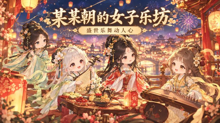 奏响古风乐章!《某某朝的女子乐坊》开启经营之旅截图