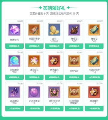 《浮光幻想》IOS版本15日签到活动开启！签到领SSR英雄