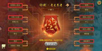 葫芦娃天下第一王者跨服赛竞猜！64进32强！