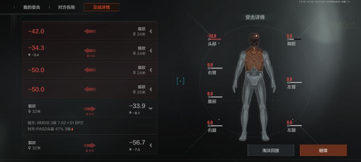 7.62×51穿甲能打出30多点伤害,我靠了,策划到底知道他在干什么?没穿,我都能接受运气差,就这型号子弹穿了才打30多点。截图