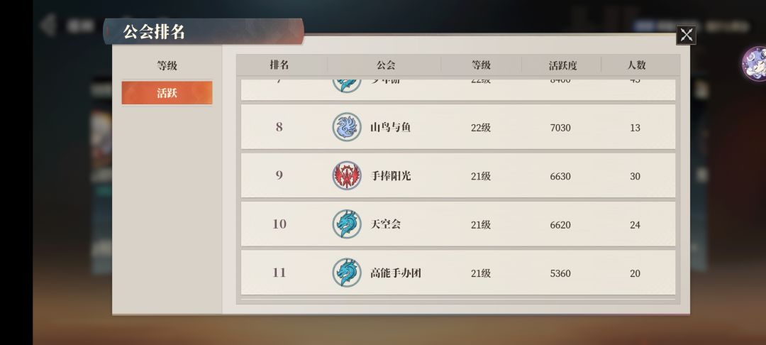 为我们区第二公会鸣不平 4