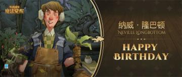 祝「纳威· 隆巴顿」生日快乐！