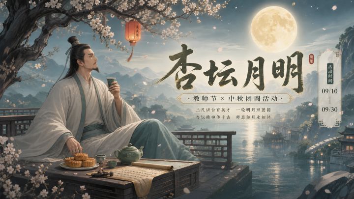 三国戏英杰传| 杏坛月明 9月中秋活动截图