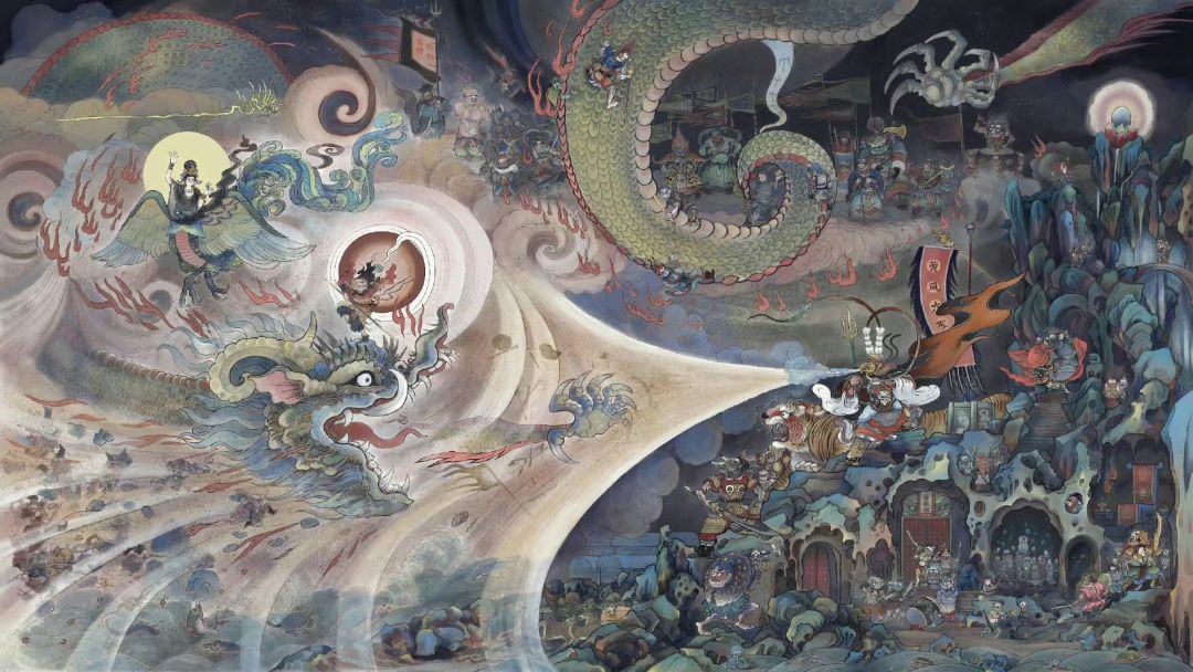 速存!!!黑神话悟空全部通关卷轴高清图 2