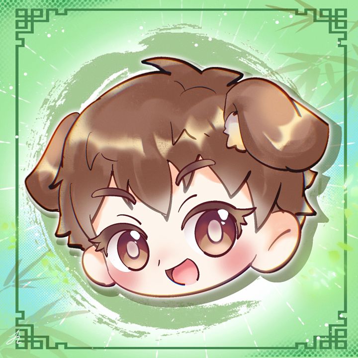 【盗墓笔记|同人二创】画了铁三角✨头像!截图
