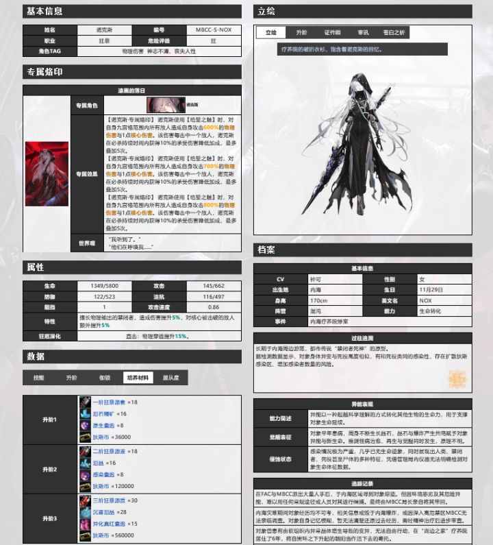 无期迷途wiki公测更新说明截图
