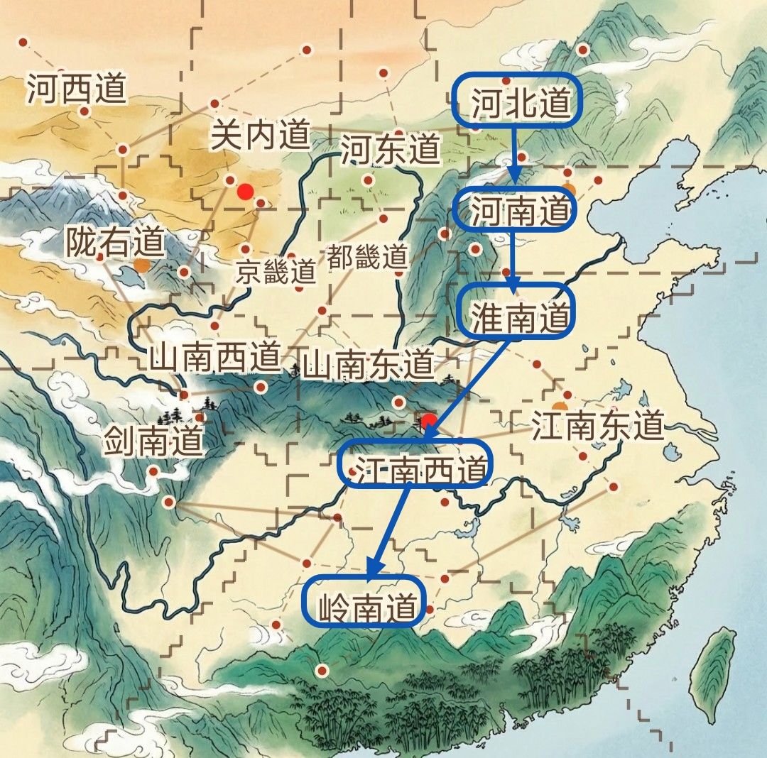跑商路径 4