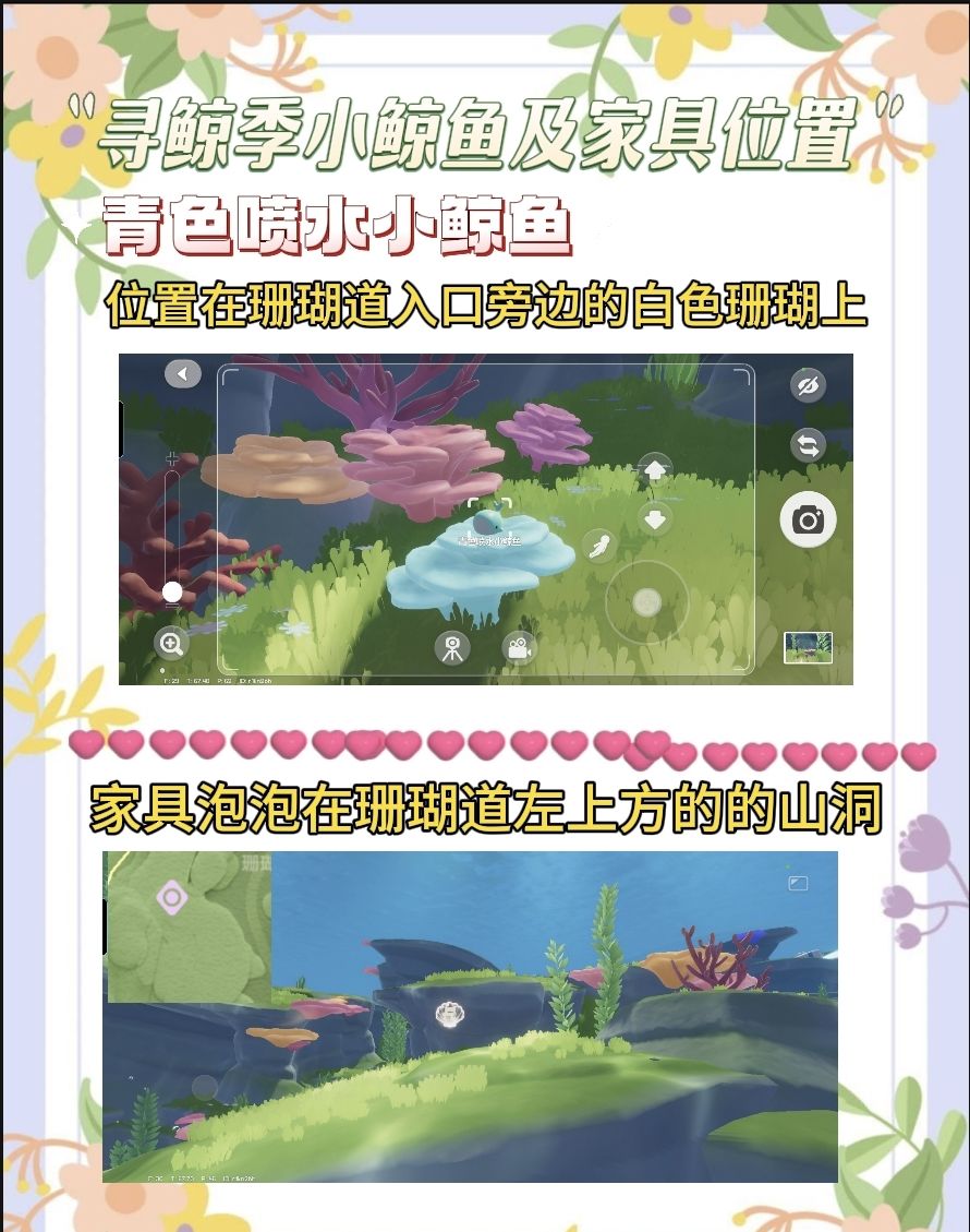 寻鲸季小鲸鱼各位置(今天更新) 9