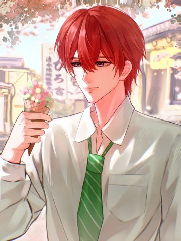 听说吃了彩球新娘冰淇淋，就会遇到好缘分