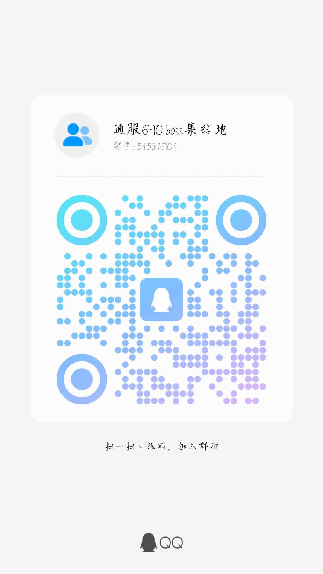 通服6-10世界boss备战群,加就完了 1