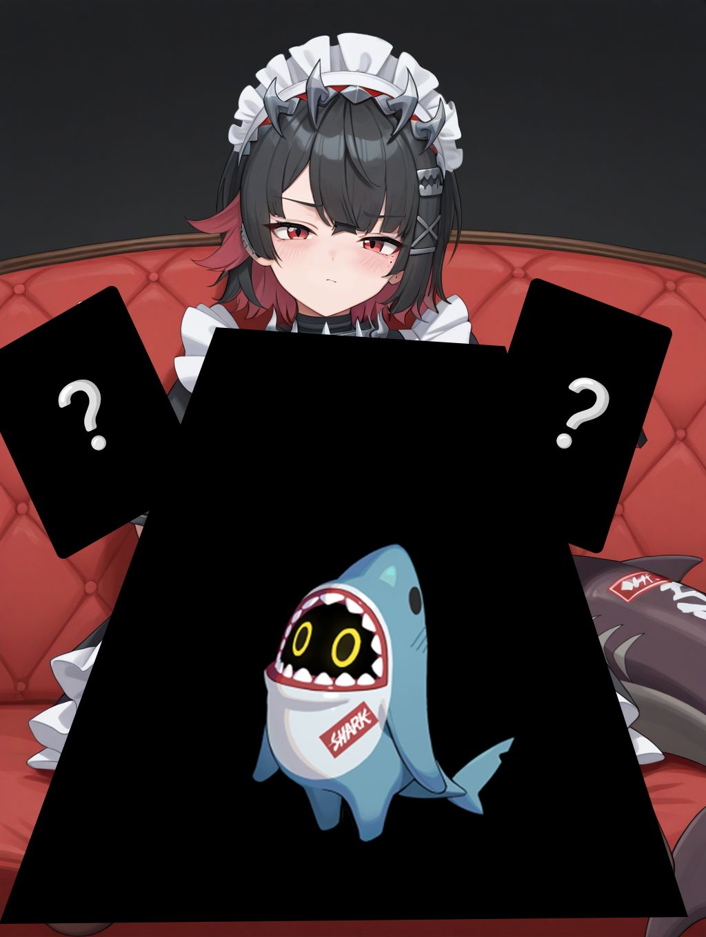 猜猜鲨鲨手里拿的是什么呢?🤔 1