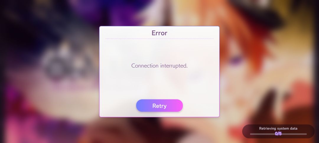 救命昨晚开始登不上了怎么办 1
