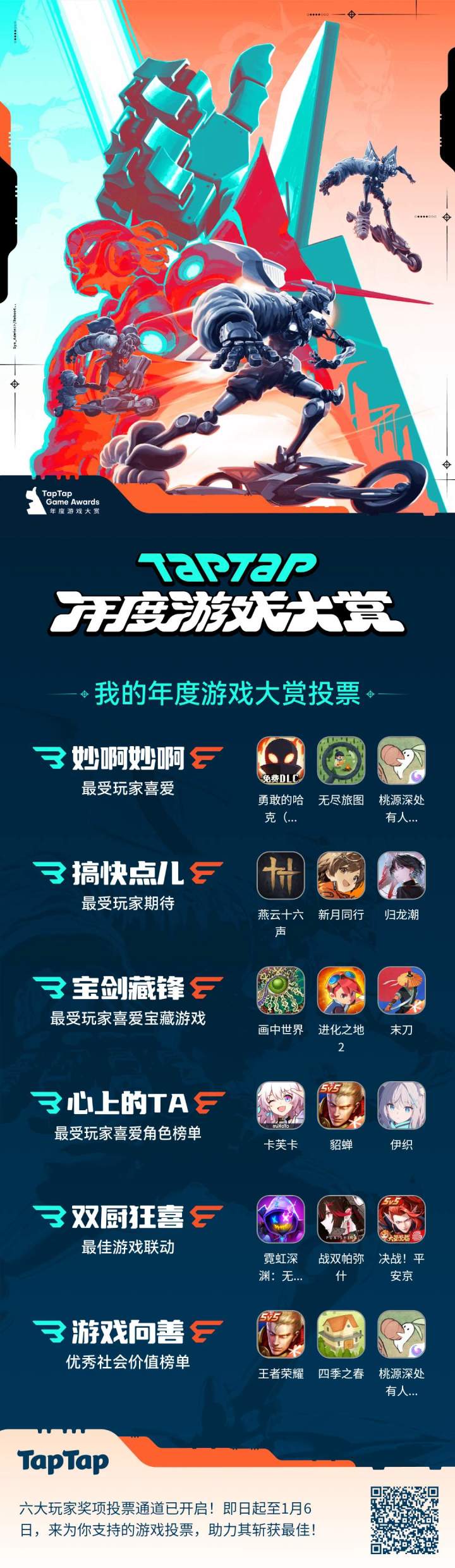 代表小众的声音#2023TapTap年度游戏大赏截图