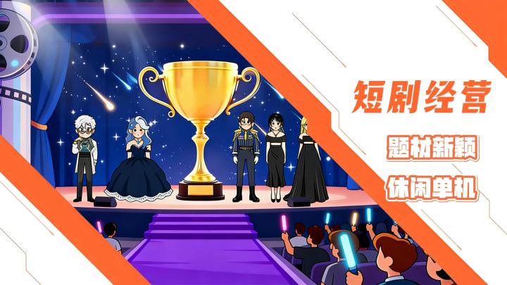 题材新颖的单机休闲养成游戏!快来体验一家短剧公司的发展历程吧截图
