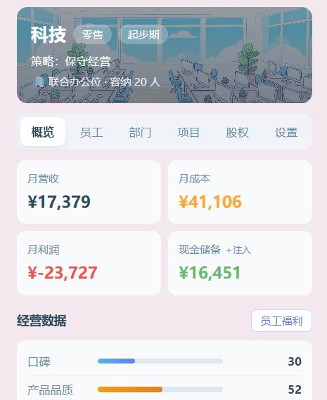 创业开公司预告截图