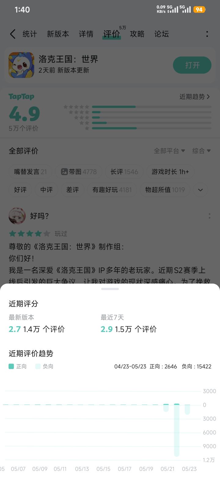 锁评分做的挺好的嘛截图