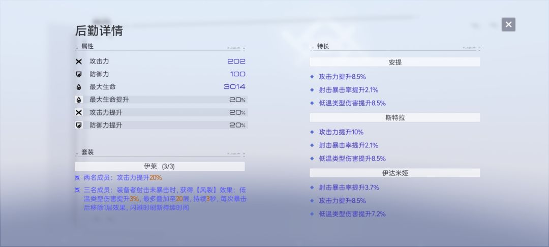 玩这么久,最满意的两套后勤 2