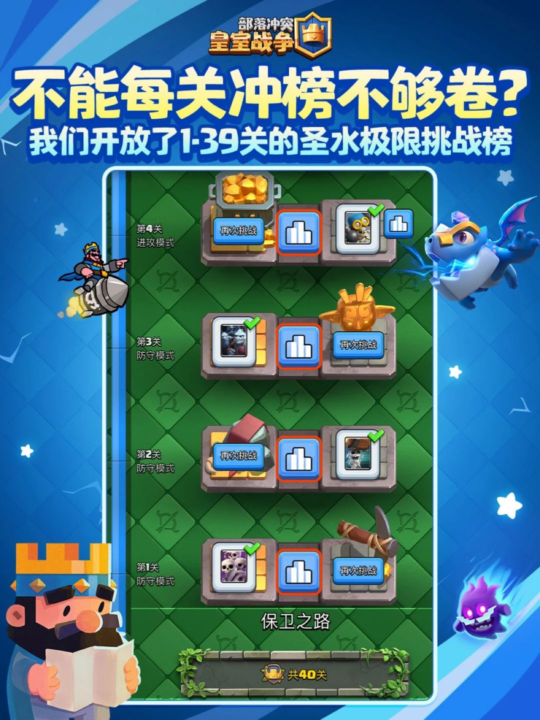 保卫国王挑战升级后你玩了吗? 1