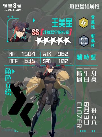 王美星 | 角色培养配队攻略