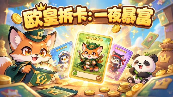 【欧皇拆卡:一夜暴富】正式上线!!!截图
