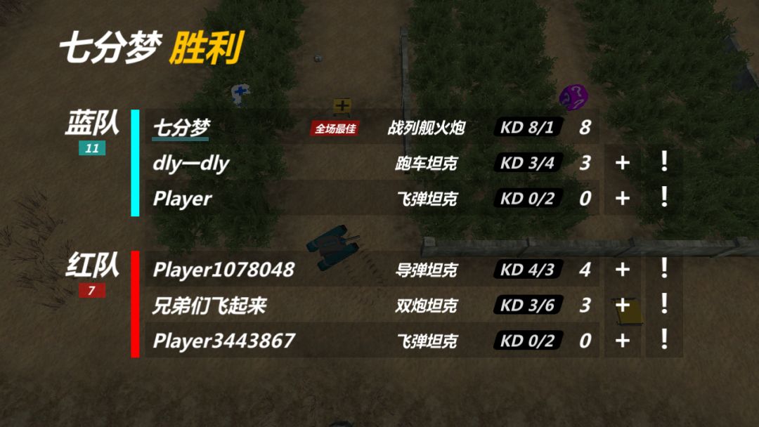 没有区的坦克,只有区的玩家 2