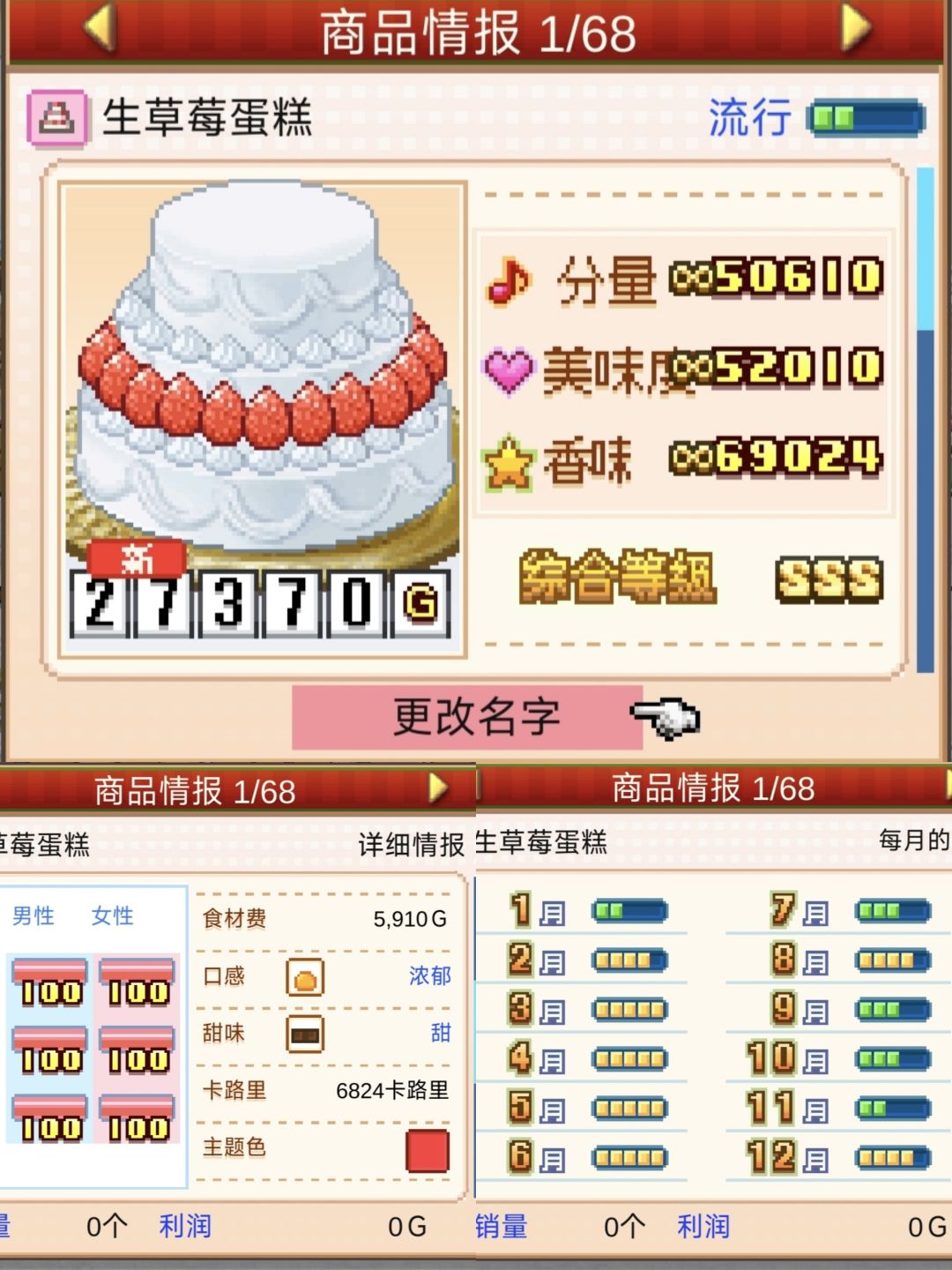 (2)创作技能超提升的店员收尾的部分甜品 4