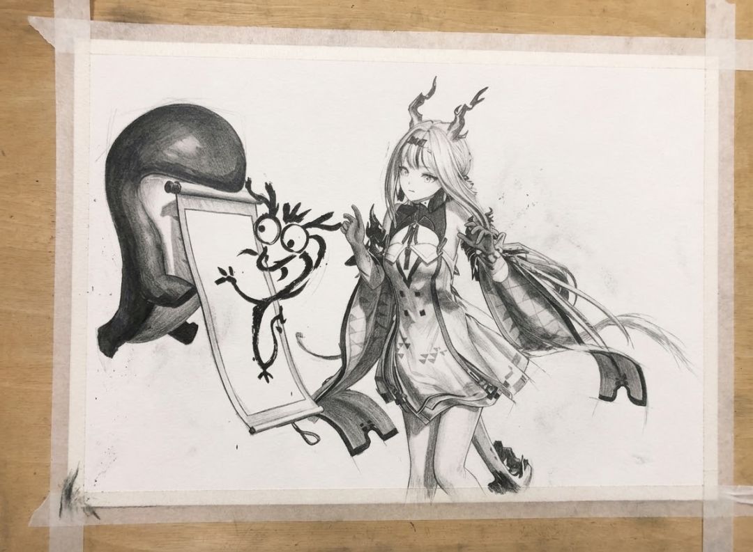 墨落丹青|绘祀与卷轴小龙 2