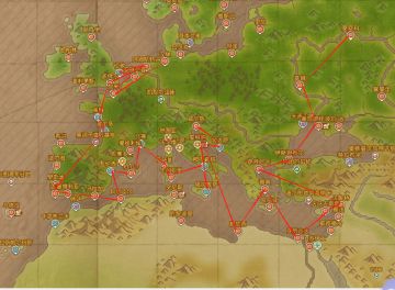 （更新）15分钟欧洲跑商40-60万经验攻略（有百分5买入卖出补贴，按照下面的要求跑能达到60+万经验）