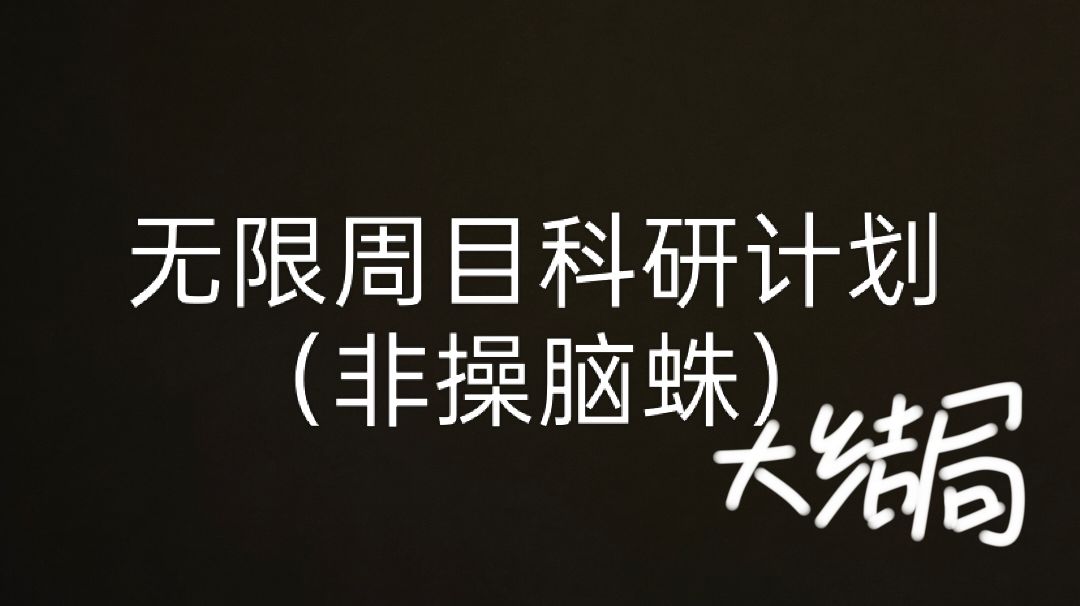 无限周目科研计划-戏命师迷雾（大结局）截图