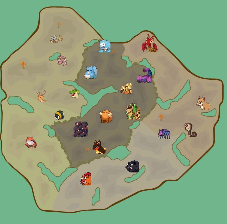 动物分布攻略截图