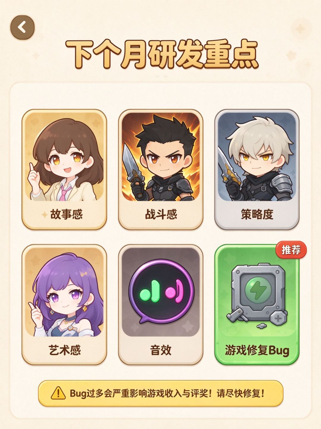 《我是制作人》版本更新公告20261008-员工会说话了! 2