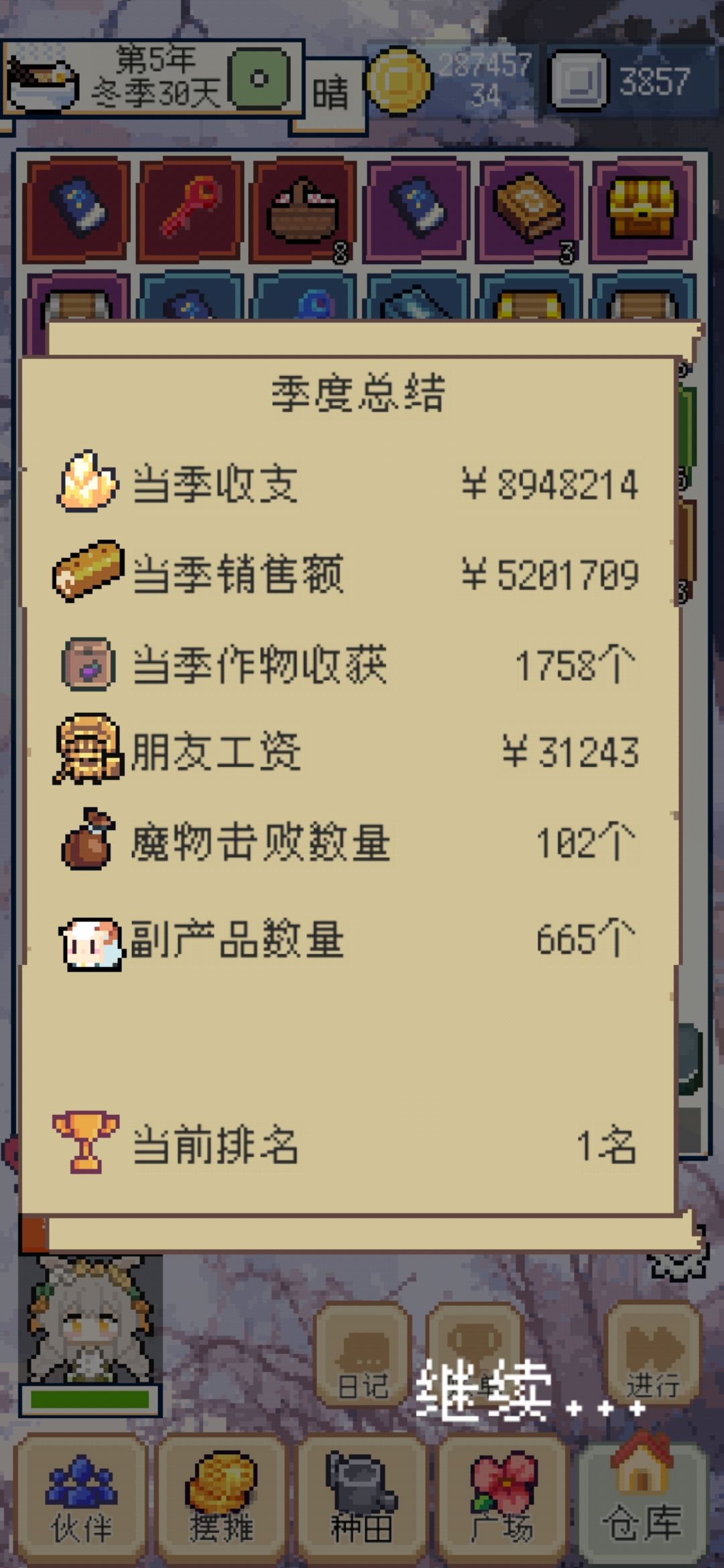 年度总结成为第一名获得的奖励 1