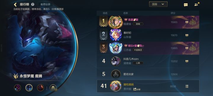 出bug了?连村标都不给。国一的标都成国49截图