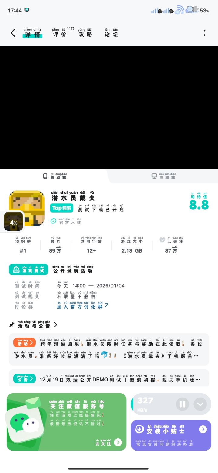 为什么下载这么慢?截图