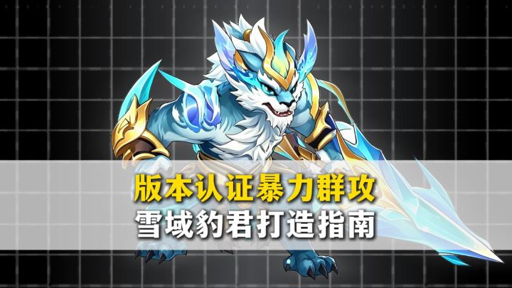 版本最强暴力群攻!三十秒看雪域豹君培养!截图