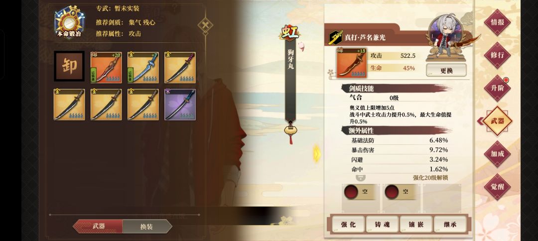 请问一下这个专武为什么带不了 2