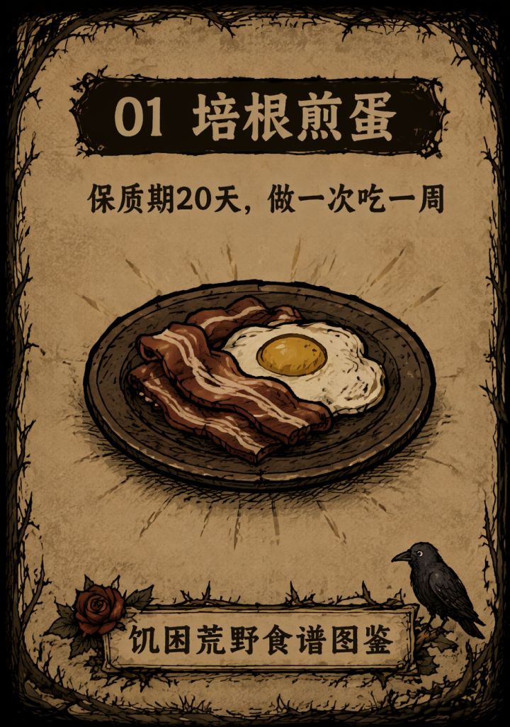食谱07 · 培根煎蛋截图