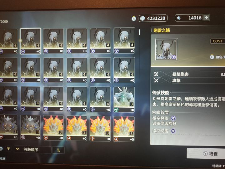 朔雷之鳞黄色到底会不会出暴击截图