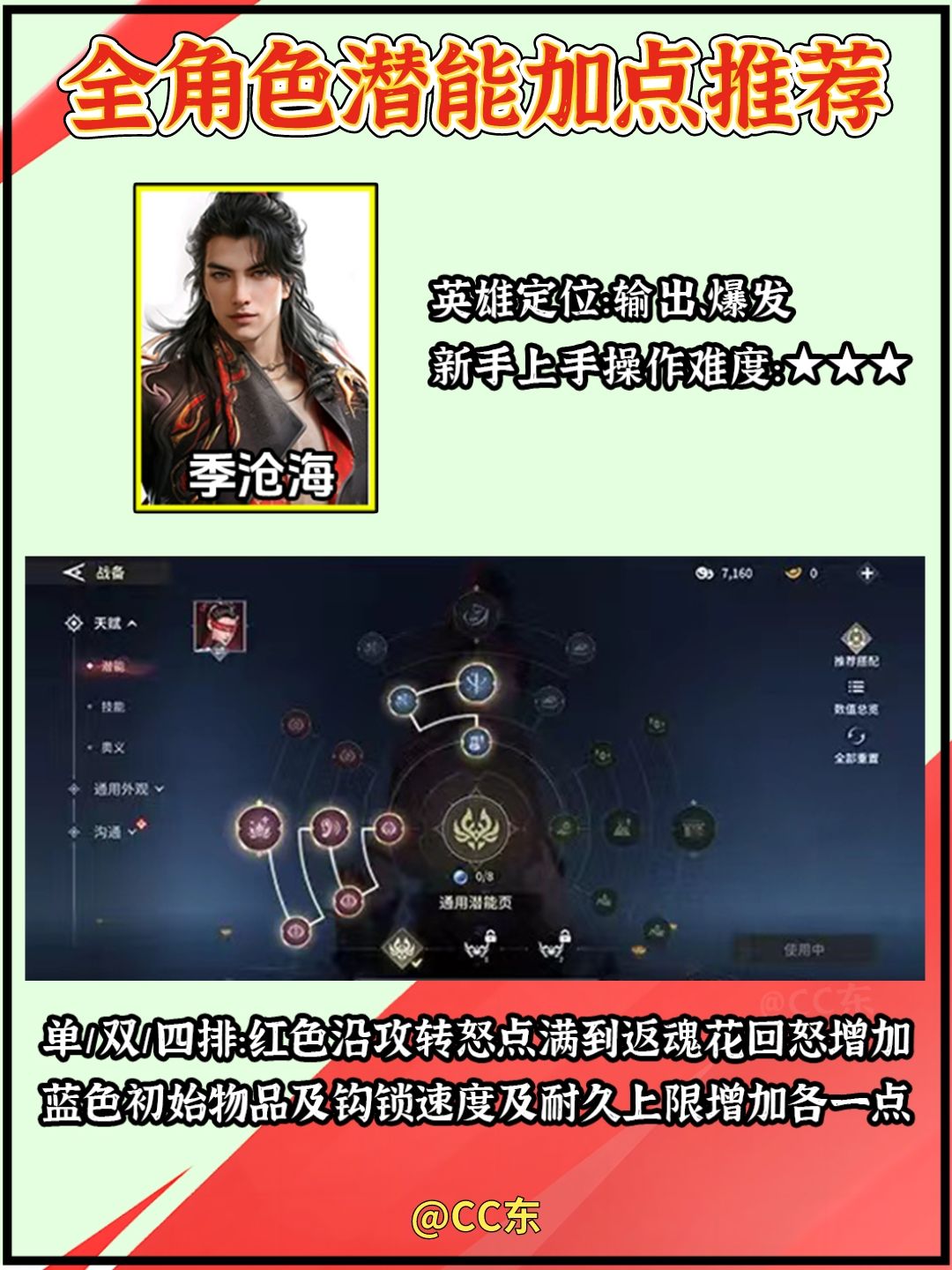 全角色潜能加点推荐第二篇 3