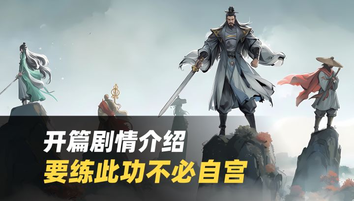 开篇剧情画面🤪要练此功不必自宫?岳不群听了都得骂街!截图
