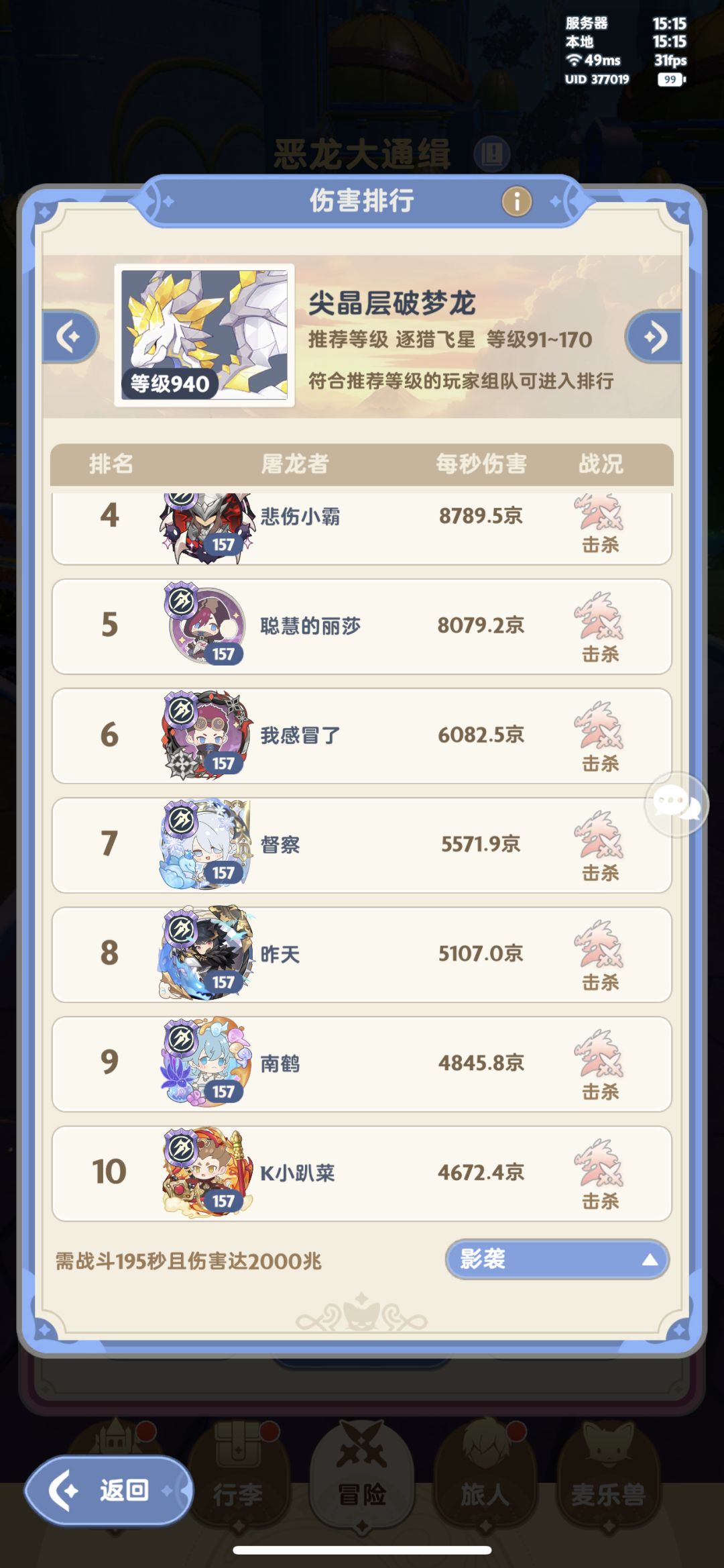 榜一没参考价值?那前10,前50呢? 5