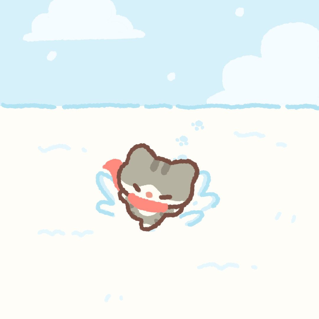 雪地里有喵在喊你 2