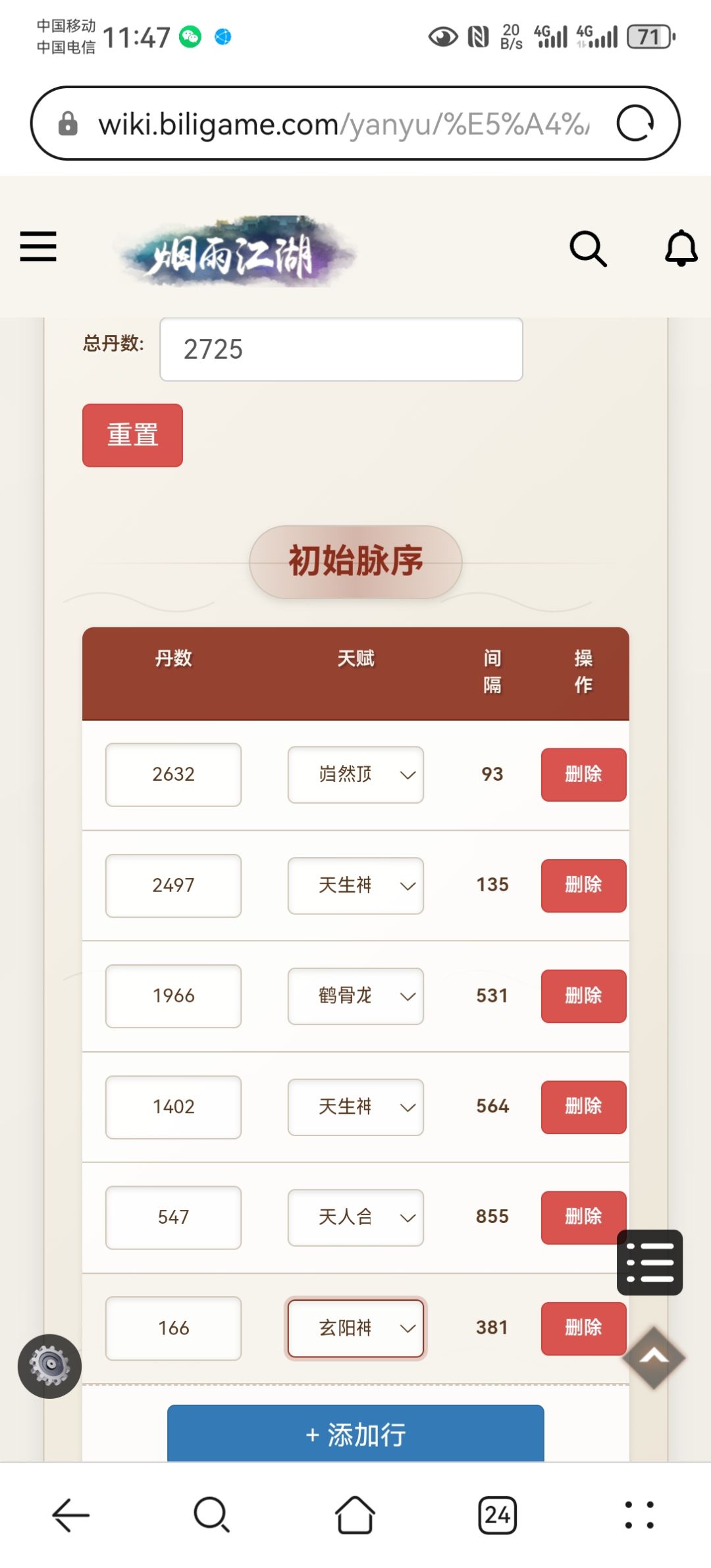 洗脉 1