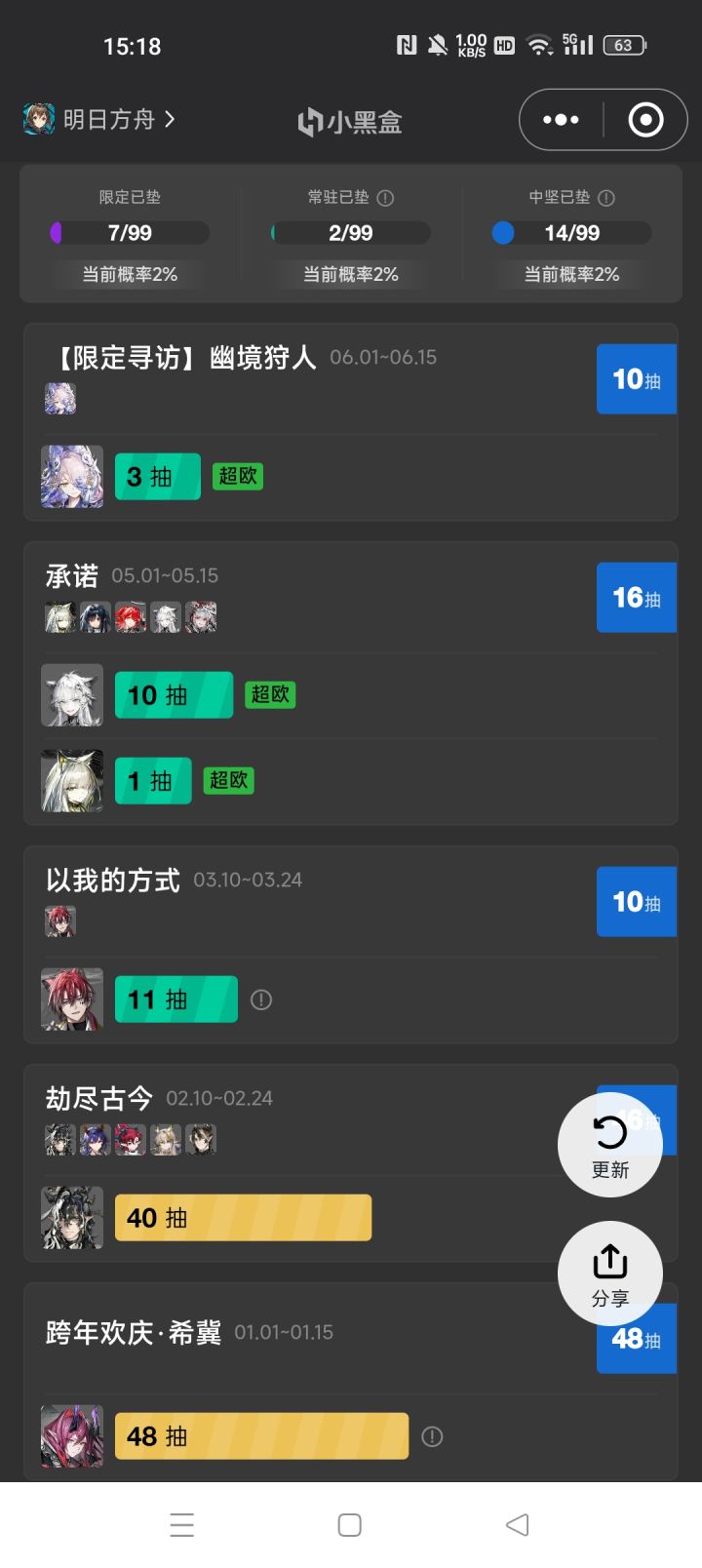 鹰角你继续保持截图