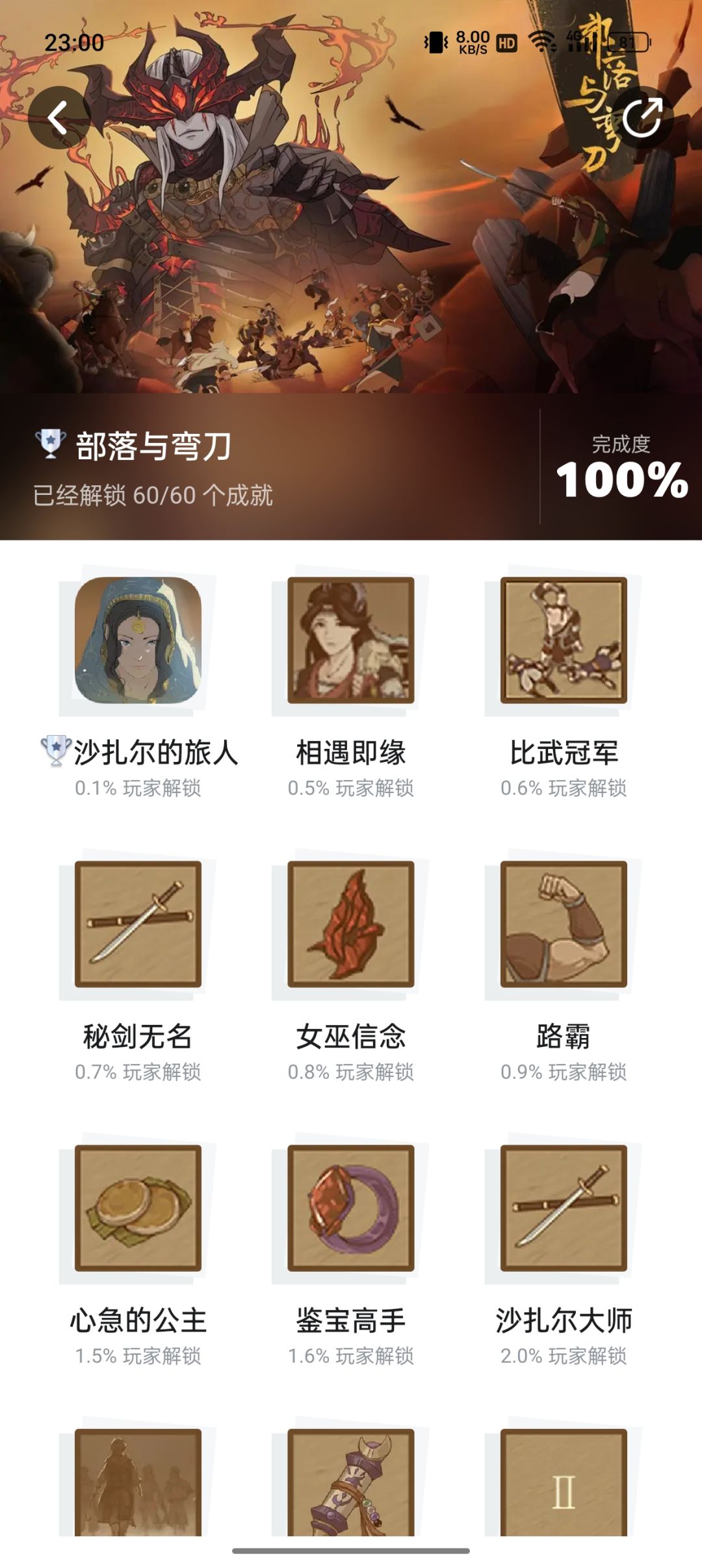 成就全达成 1