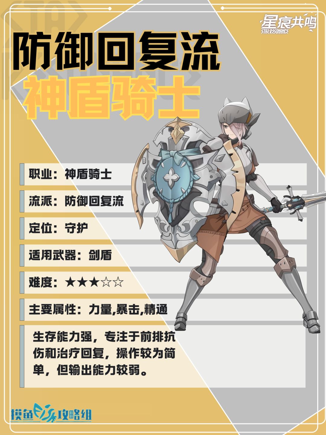 神盾骑士防御回血流培养攻略 2