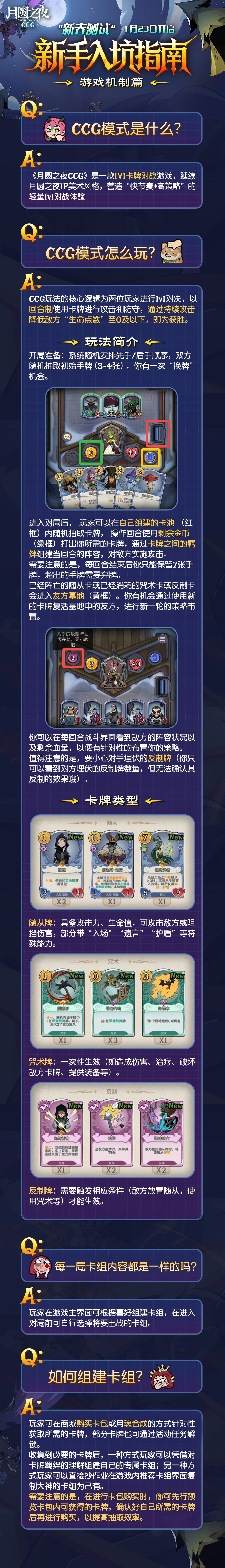 【月圆之夜 CCG】“新春测试”・机制篇截图