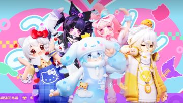 「三丽鸥家族＇肠＇相伴」主题角色套装展示