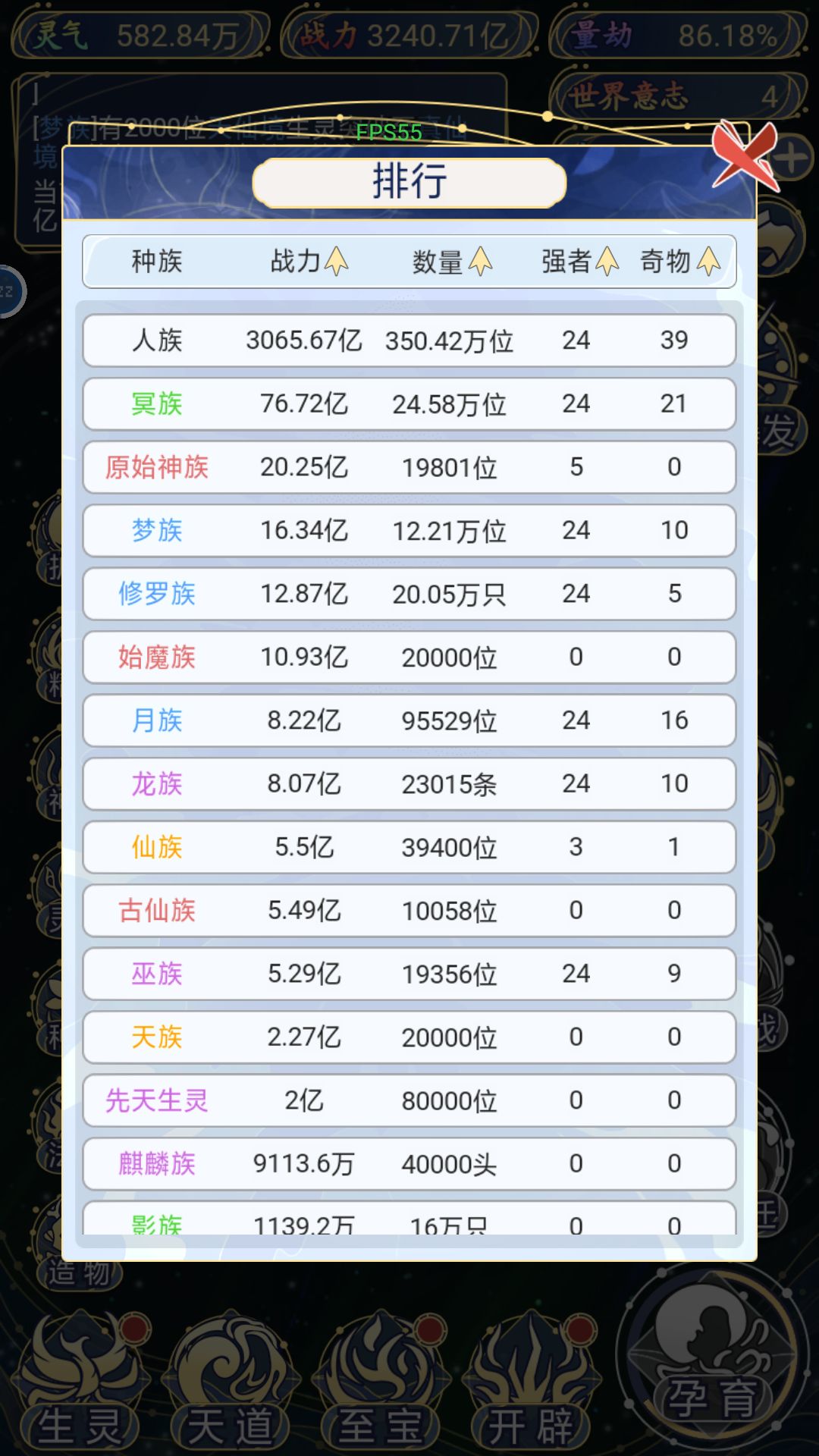 人族最早发育最早无敌 1