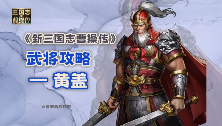 【新三国志曹操传】【攻略】黄盖:独特炸弹机制,承伤输出双担当截图